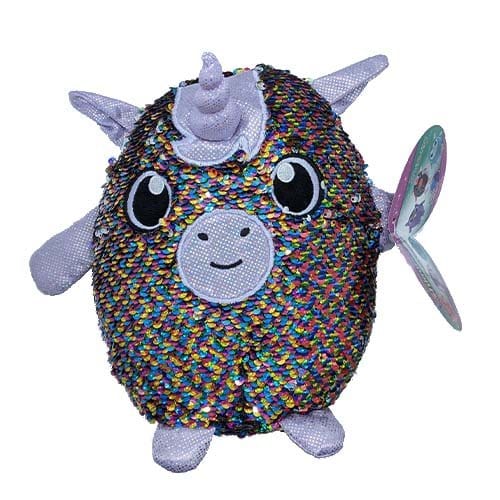 Shimmeez 8" Sparkly Plush Toy for Kids – Flip Sequin Fun
