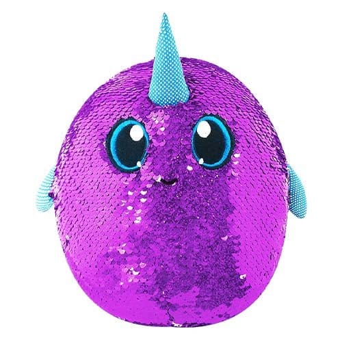Shimmeez 8" Sparkly Plush Toy for Kids – Flip Sequin Fun