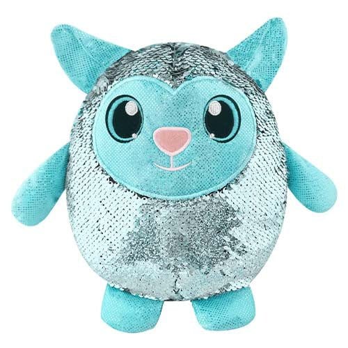 Shimmeez 8" Sparkly Plush Toy for Kids – Flip Sequin Fun