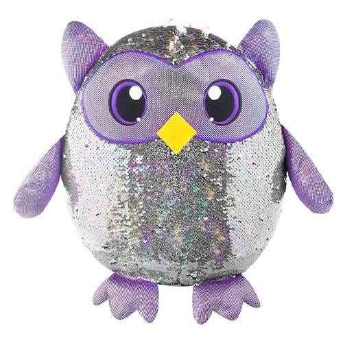 Shimmeez 8" Sparkly Plush Toy for Kids – Flip Sequin Fun