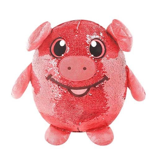 Shimmeez 8" Sparkly Plush Toy for Kids – Flip Sequin Fun