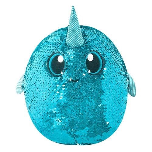 Shimmeez 8" Sparkly Plush Toy for Kids – Flip Sequin Fun