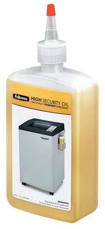 Shredder Oil High Security 12 Oz - Fellowes Powershred Lubricant | Tecisoft 3505701