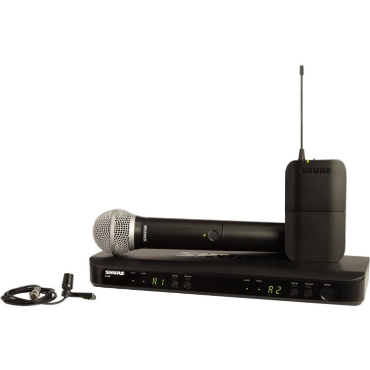 Shure Dual Channel Combo Wireless System BLX1288/CVL