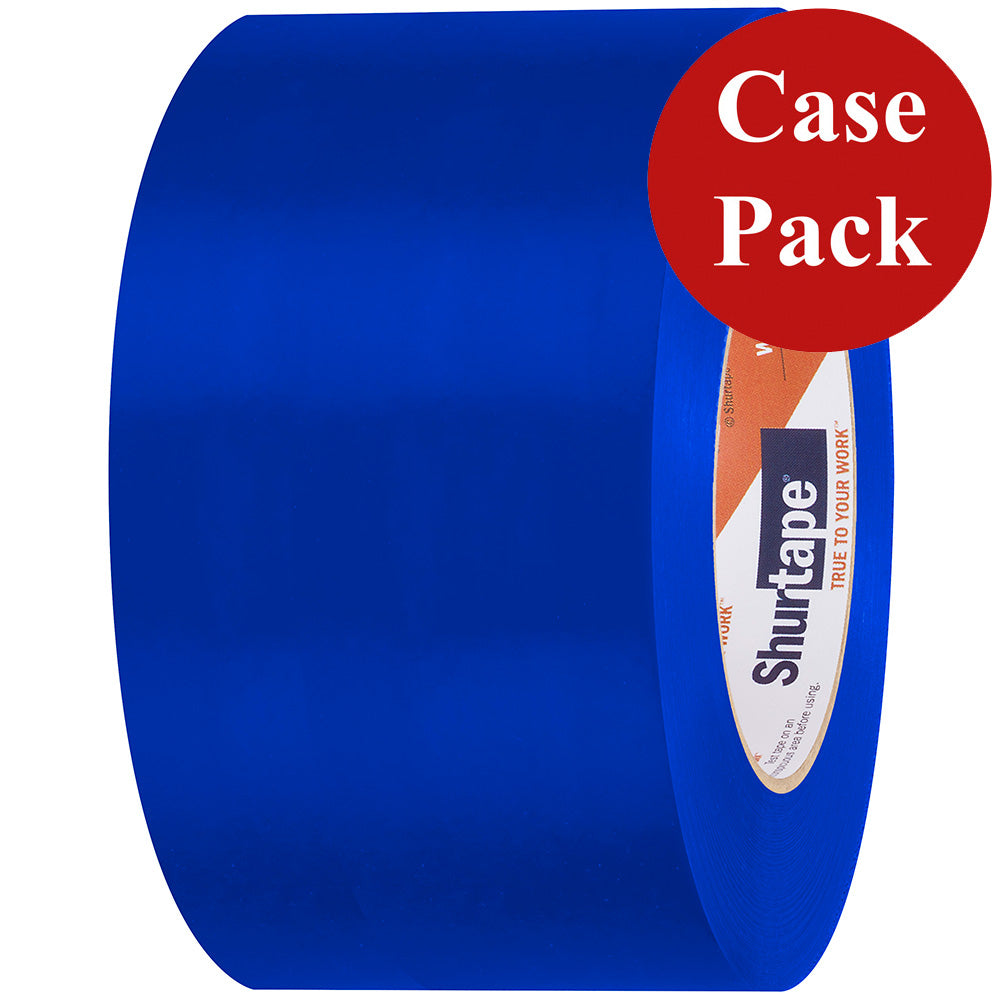 Shurtape UV-Resistant Marine Heat Shrink Tape - 72MM x 55M Roll - Straight Edge Blue *Case