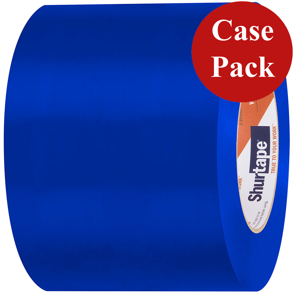 Shurtape UV-Resistant Marine Heat Shrink Tape - 96MM x 55M Roll - Straight Edge Blue *Case