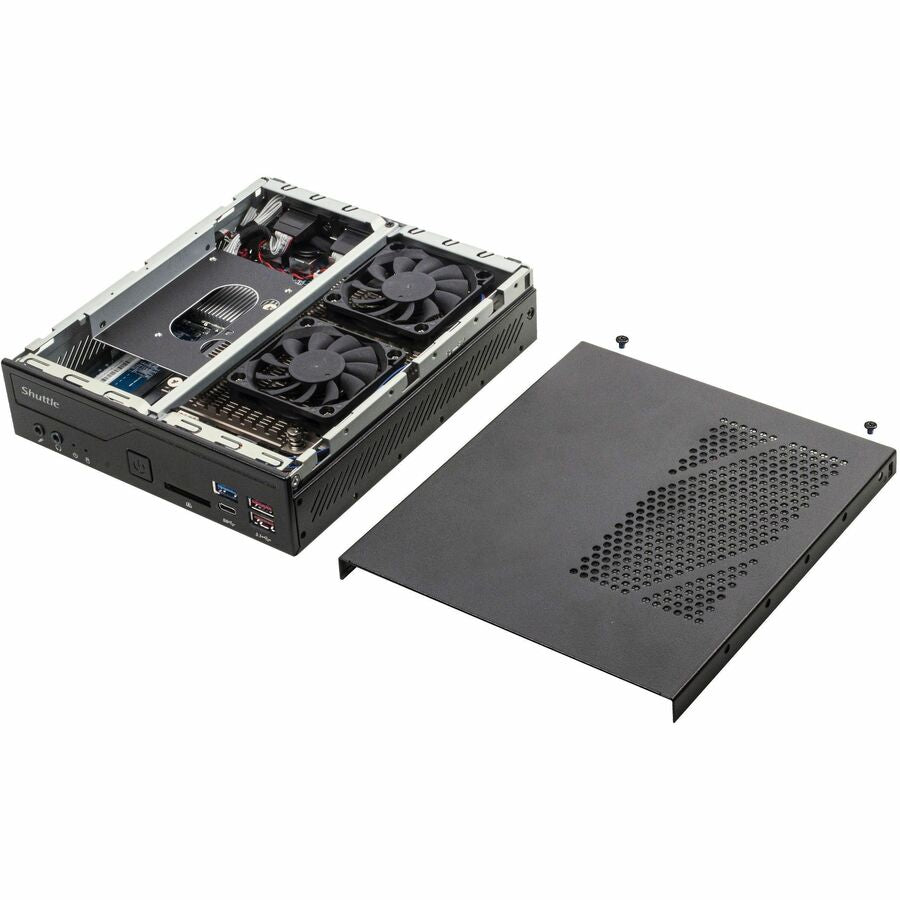 Shuttle XPC slim DH470 Barebone System - Slim PC - Socket LGA-1200 - 1 x Processor Support