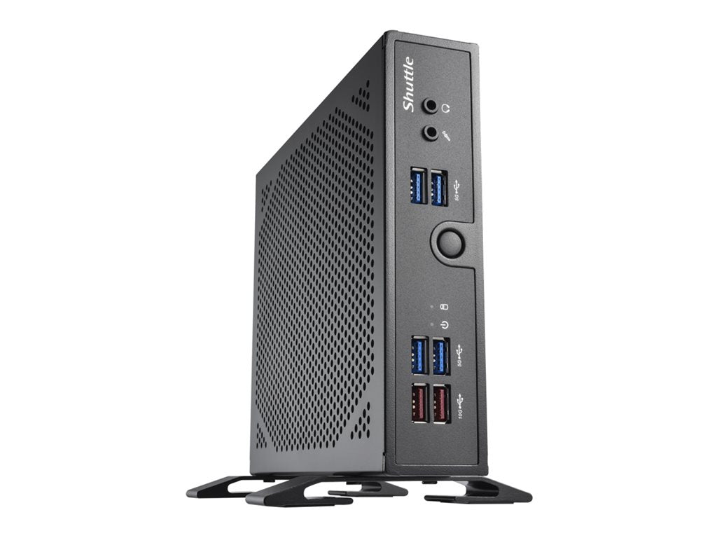 Shuttle XPC slim DS50U7 - Barebone - Slim-PC 1 x Core i7 1355U / up to 5 GHz ULV - RAM 0 GB - Intel Iris Xe Graphics - Gigabit