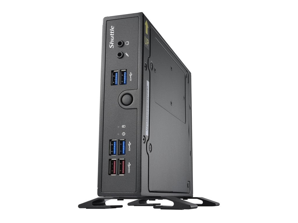 Shuttle XPC slim DS50U7 - Barebone - Slim-PC 1 x Core i7 1355U / up to 5 GHz ULV - RAM 0 GB - Intel Iris Xe Graphics - Gigabit