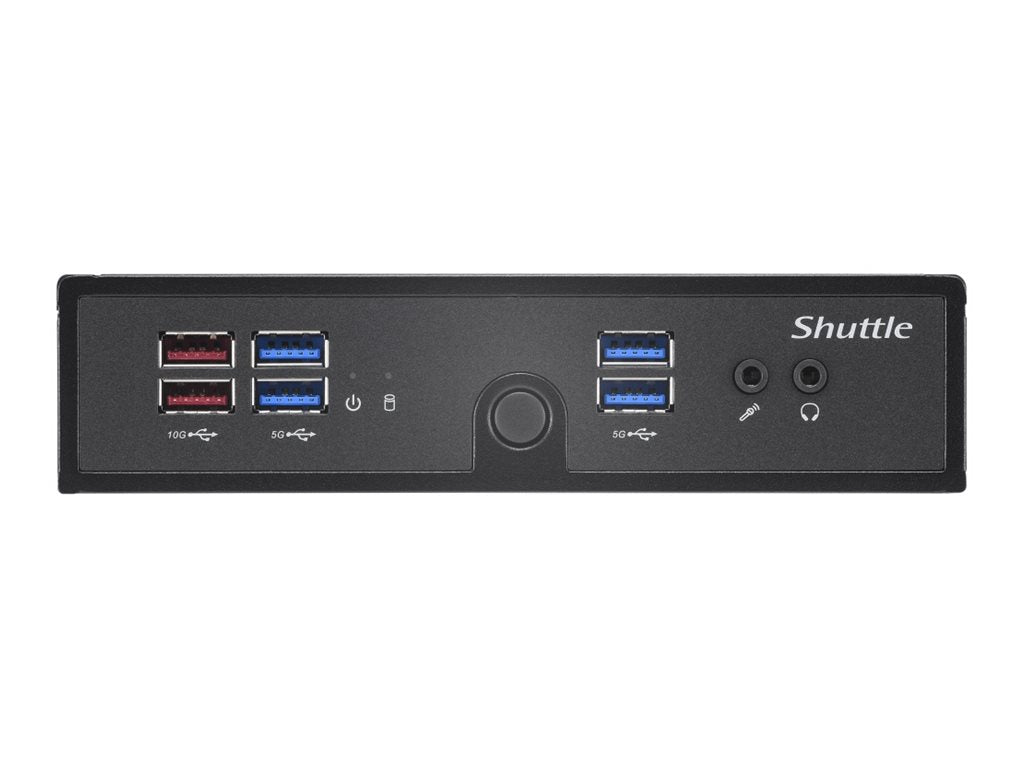 Shuttle XPC slim DS50U7 - Barebone - Slim-PC 1 x Core i7 1355U / up to 5 GHz ULV - RAM 0 GB - Intel Iris Xe Graphics - Gigabit