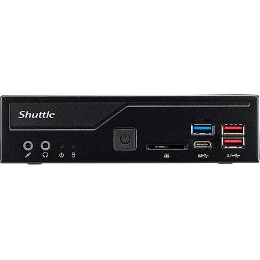 Shuttle XPC slim DH470 Barebone System - Slim PC - Socket LGA-1200 - 1 x Processor Support