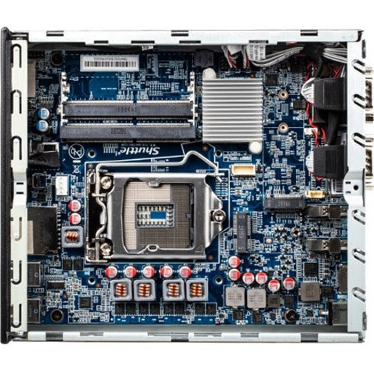 Shuttle XPC slim DH470 Barebone System - Slim PC - Socket LGA-1200 - 1 x Processor Support