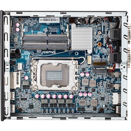 Shuttle XPC slim DH670 Barebone System - Slim PC - Socket LGA-1700 - 1 x Processor Support