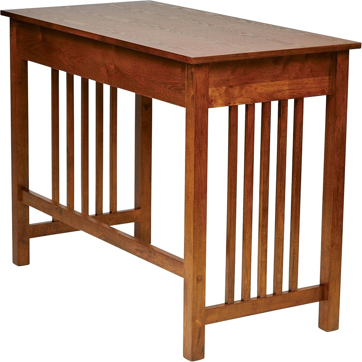 Sierra Mission Writing Desk with Pull-Out Storage Drawer
