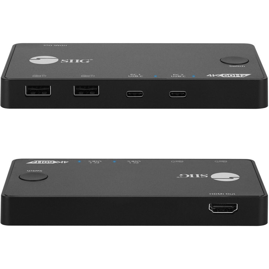 Siig 2X1 Usb-C 4K Video Kvm Switch