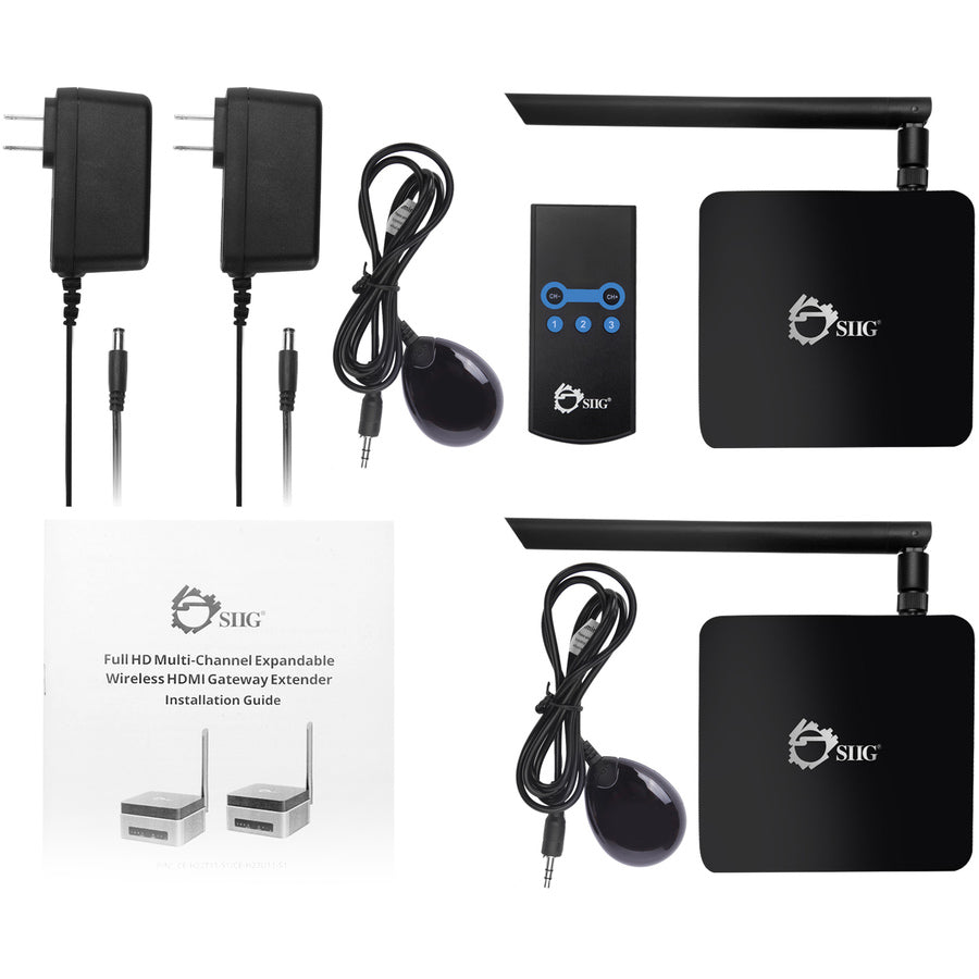SIIG CE-H22T11-S1 Video Extender Transmitter/Receiver