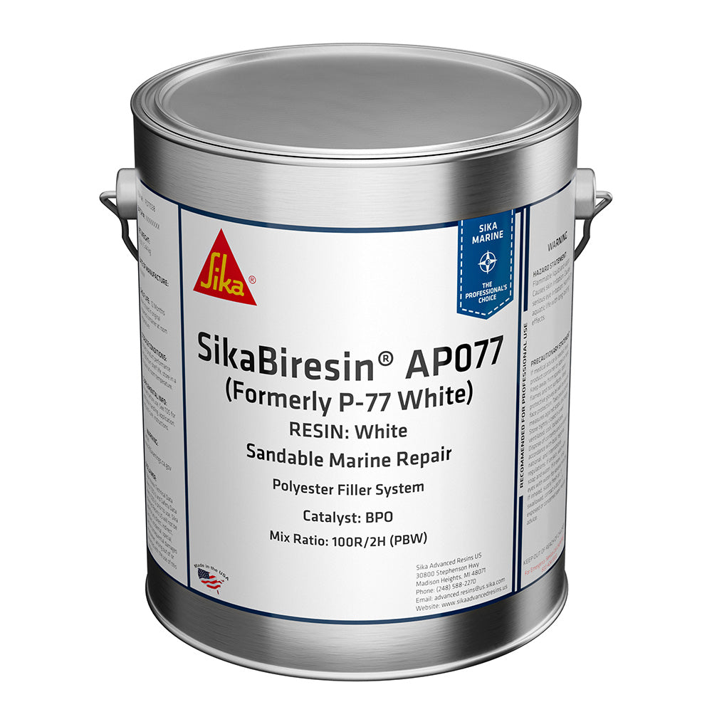 Sika SikaBiresin&reg; AP077 Polyester Fairing Compound Above/Below Waterline - Quart