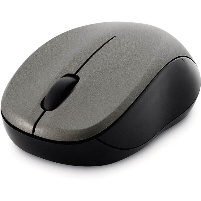 Silent Wireless Blue Led Mouse - Graphite