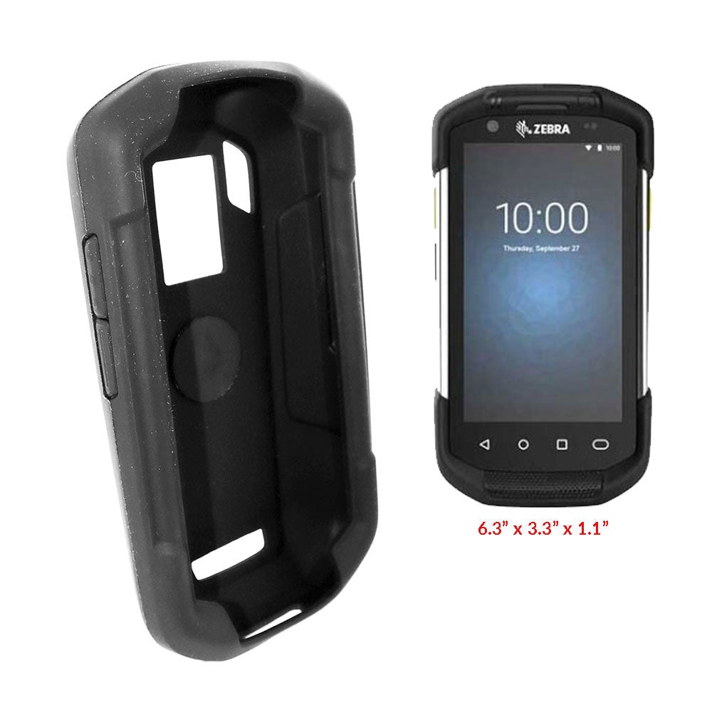 Silicone Boot with Magnetic Mount for Zebra TC72/TC77