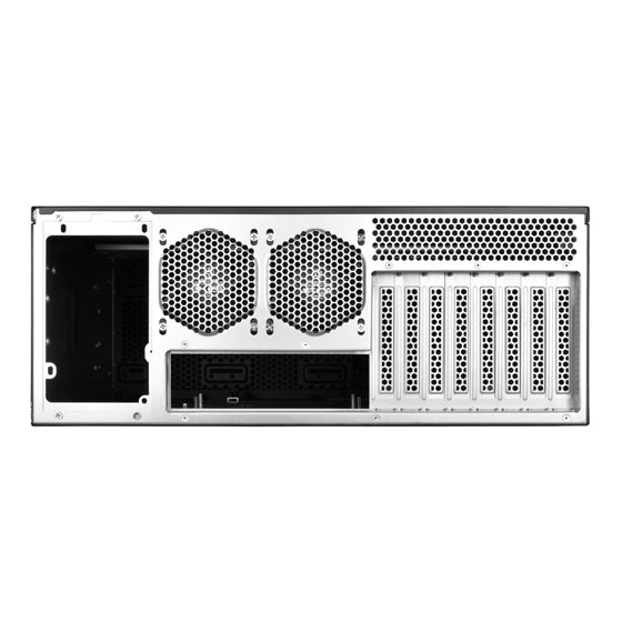 Silverstone Case RM44 4U Rackmount Server chassis with enhanced liquid cooling