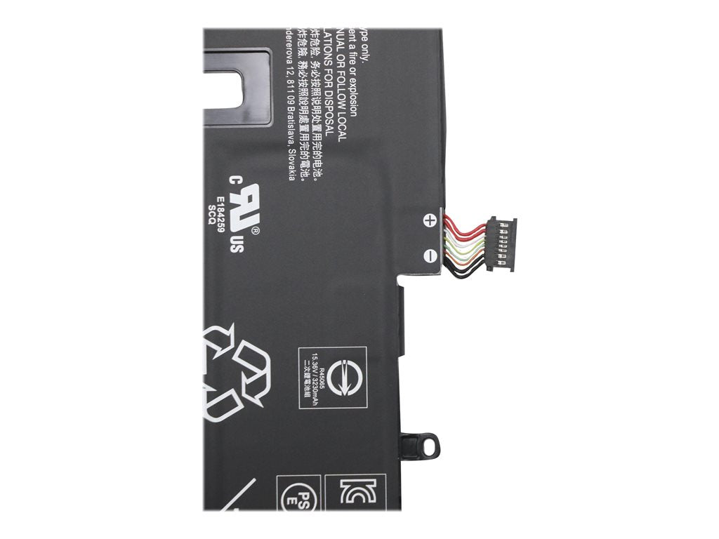 Simplo L18M4P72 - Notebook battery - lithium ion - 4-cell - 3321 mAh - 51 Wh - FRU - for ThinkPad X1 Carbon (7th Gen);