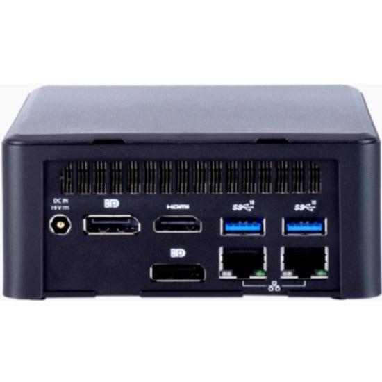 SimplyNUC Long Life Mini LLM1R6PK Desktop Computer - AMD Ryzen R1606G Dual-core (2 Core) 2.60 GHz - 32 GB RAM DDR4 SDRAM - 512 GB M.2 PCI Express NVMe SSD - Mini PC - TAA Compliant
