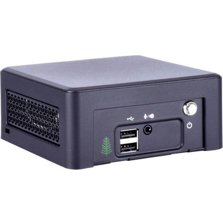 SimplyNUC Red Oak LLM1R5RK Desktop Computer - AMD Ryzen R1505G Dual-core (2 Core) 2.40 GHz - 8 GB RAM DDR4 SDRAM - 256 GB M.2 PCI Express NVMe 4.0 SSD - Mini PC - TAA Compliant