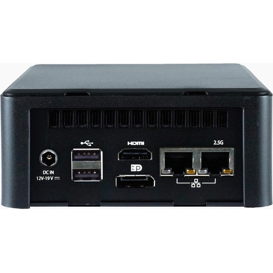 SimplyNUC Ruby 2 R3 CBM2R3RB Desktop Computer - AMD Ryzen 3 5300U Quad-core (4 Core) 2.60 GHz - 4 GB RAM DDR4 SDRAM - 512 GB M.2 PCI Express NVMe SSD - Mini PC