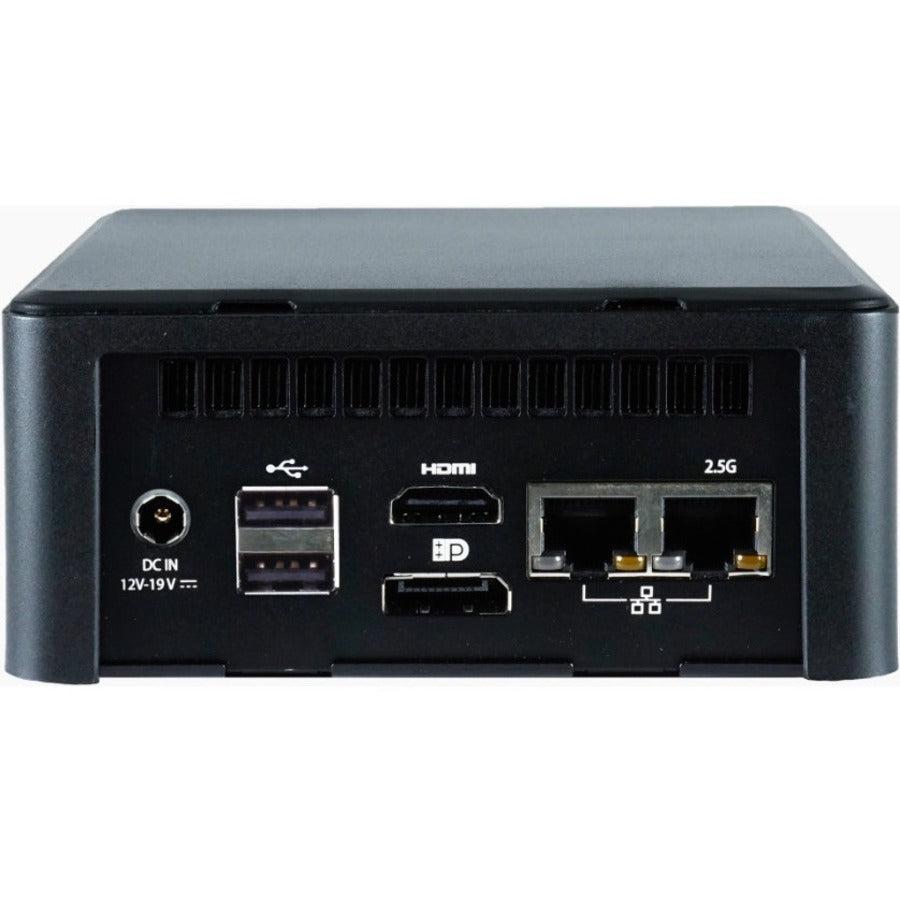 SimplyNUC Ruby 2 R6 CBM2r6RB Desktop Computer - AMD Ryzen 5 5600U Hexa-core (6 Core) 2.30 GHz - 4 GB RAM DDR4 SDRAM - 256 GB M.2 PCI Express NVMe 3.0 x4 SSD - Mini PC