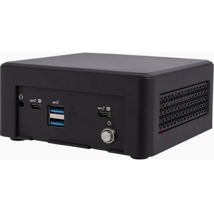 SimplyNUC Ruby 2 R6 Desktop Computer - AMD Ryzen 5 5600U Hexa-core (6 Core) 2.30 GHz - 8 GB RAM DDR4 SDRAM - 512 GB M.2 PCI Express NVMe SSD - Mini PC