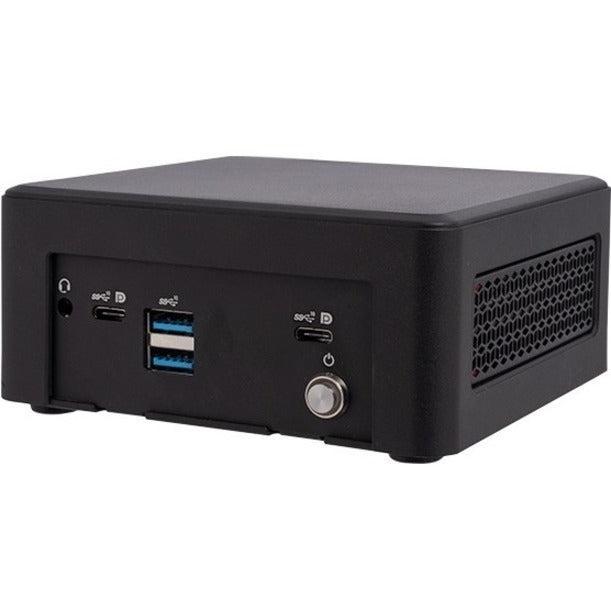 SimplyNUC Ruby 2 R7 CBM2R7RB Desktop Computer - AMD Ryzen 7 5700U Octa-core (8 Core) 1.80 GHz - 4 GB RAM DDR4 SDRAM - 256 GB M.2 PCI Express NVMe SSD - Mini PC