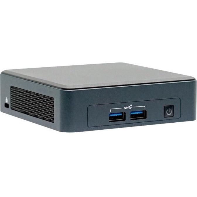 SimplyNUC Tiger Canyon NUC11TNKi3 Desktop Computer - Intel Core i3 11th Gen i3-1115G4 Dual-core (2 Core) 1.70 GHz - 4 GB RAM DDR4 SDRAM - 256 GB M.2 PCI Express SSD - Slim PC