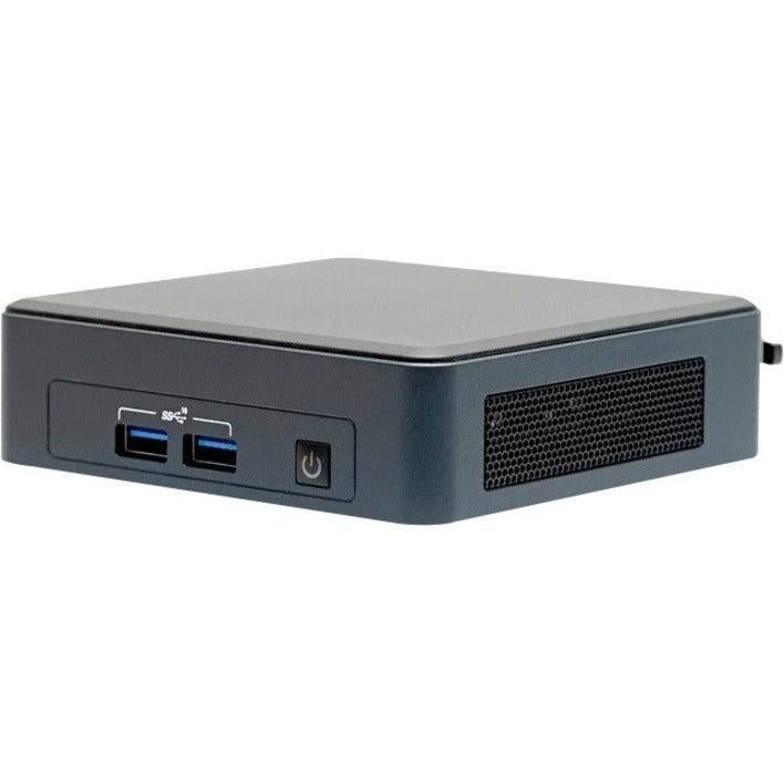 SimplyNUC Tiger Canyon NUC11TNKi3 Desktop Computer - Intel Core i3 11th Gen i3-1115G4 Dual-core (2 Core) 1.70 GHz - 4 GB RAM DDR4 SDRAM - 256 GB M.2 PCI Express SSD - Slim PC