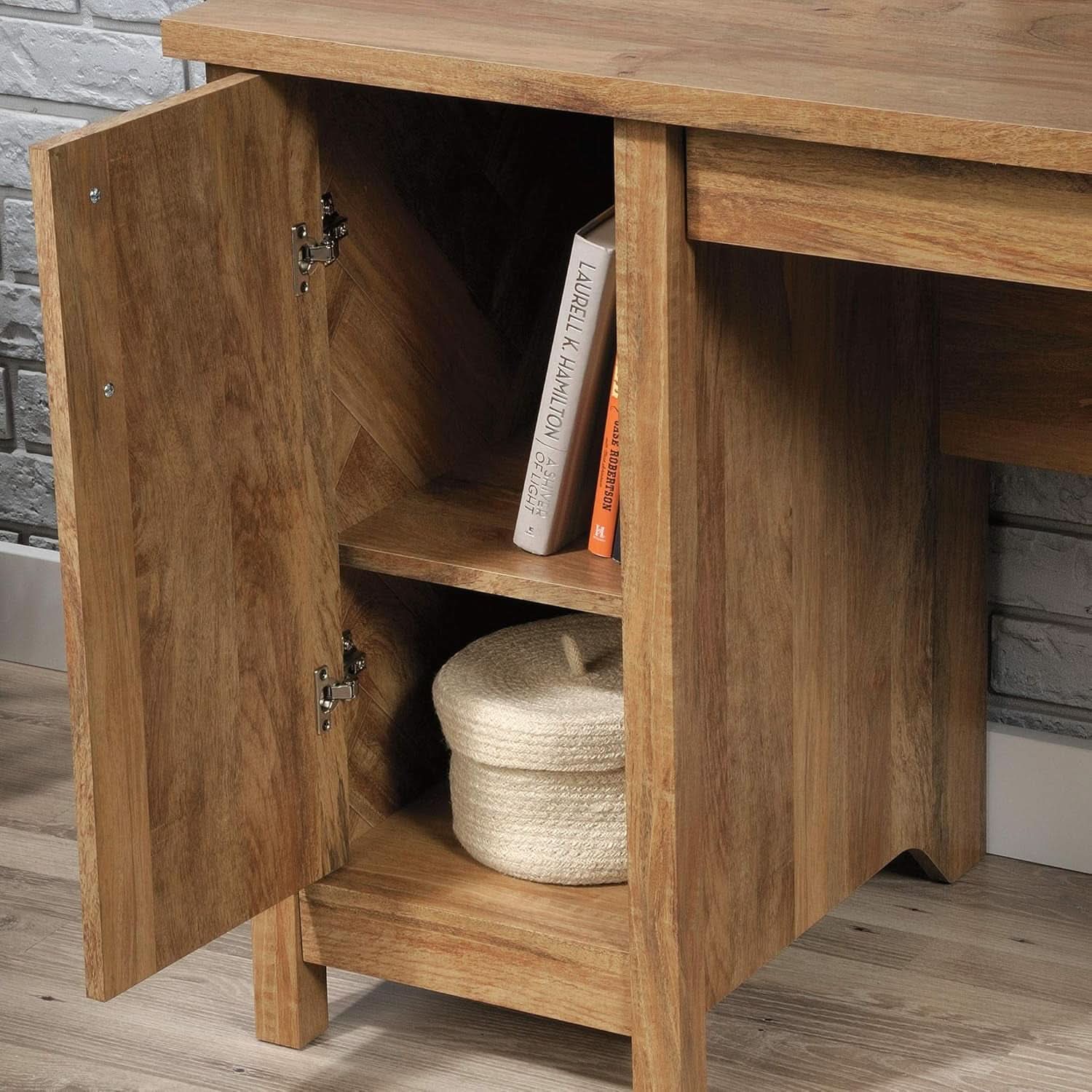 Sindoori Mango Computer Desk With Integrated Drawers