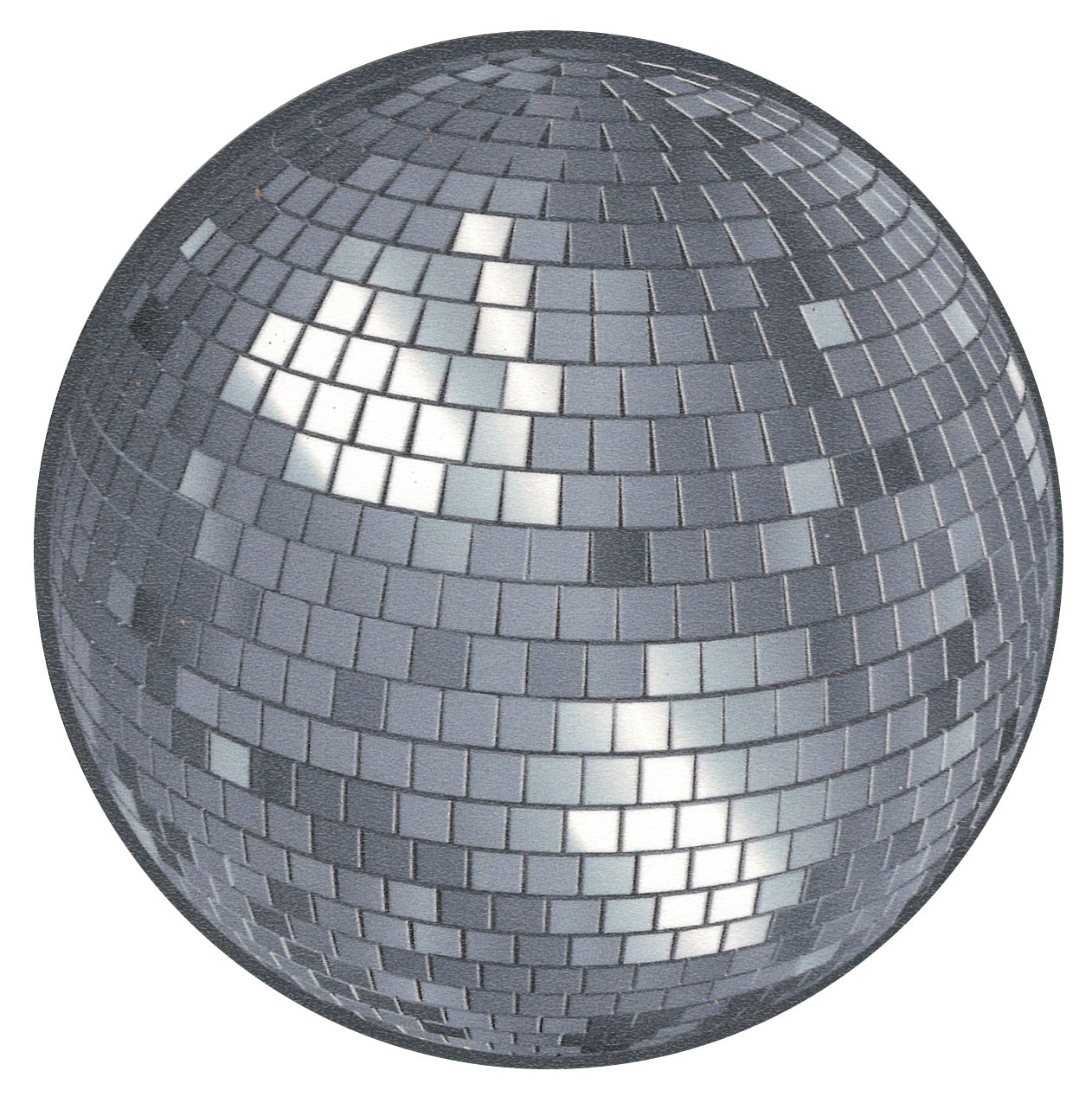 Sip Sip Hooray Coaster - Silver Disco Ball