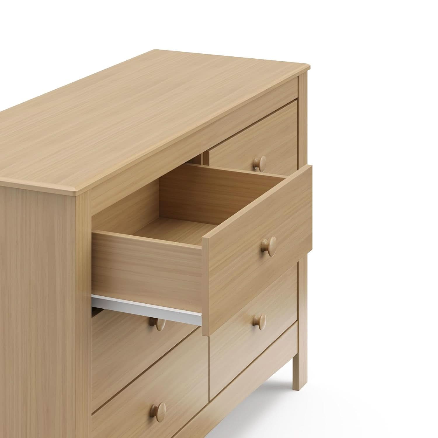 Six Drawer Dresser Driftwood Finish Greenguard Gold