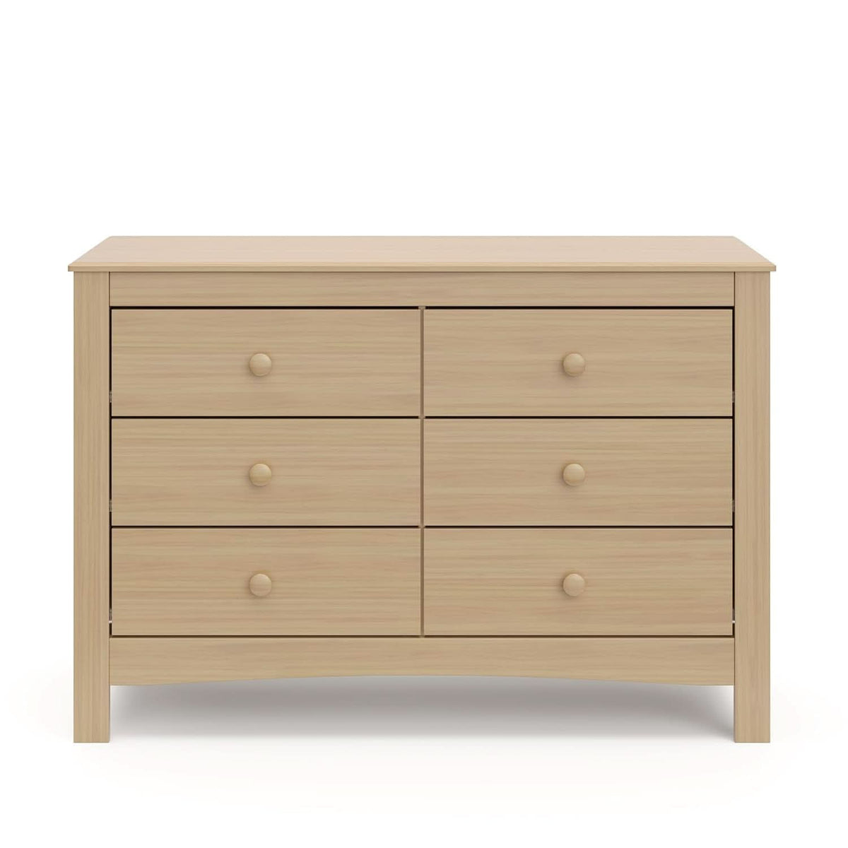 Six Drawer Dresser Driftwood Finish Greenguard Gold