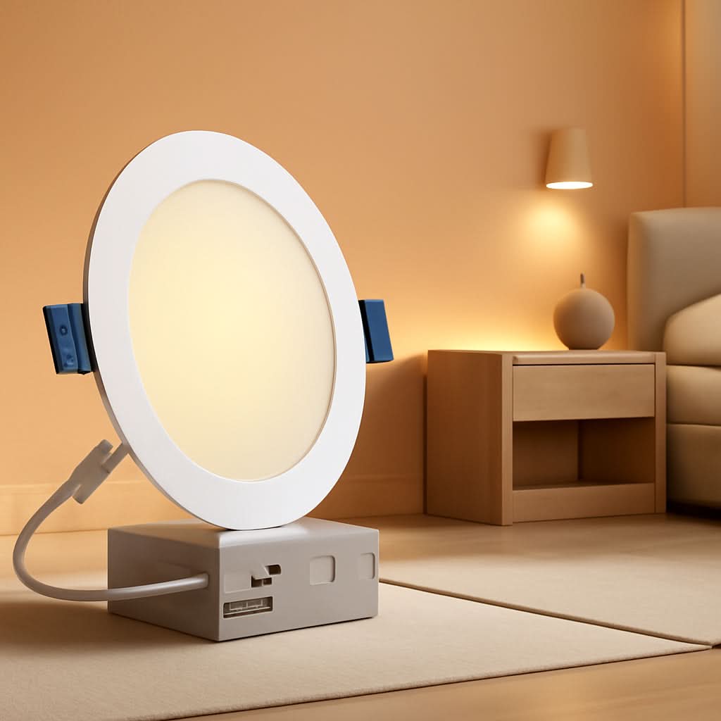 Six Inch Recessed LED Downlight 5CCT Dimmable