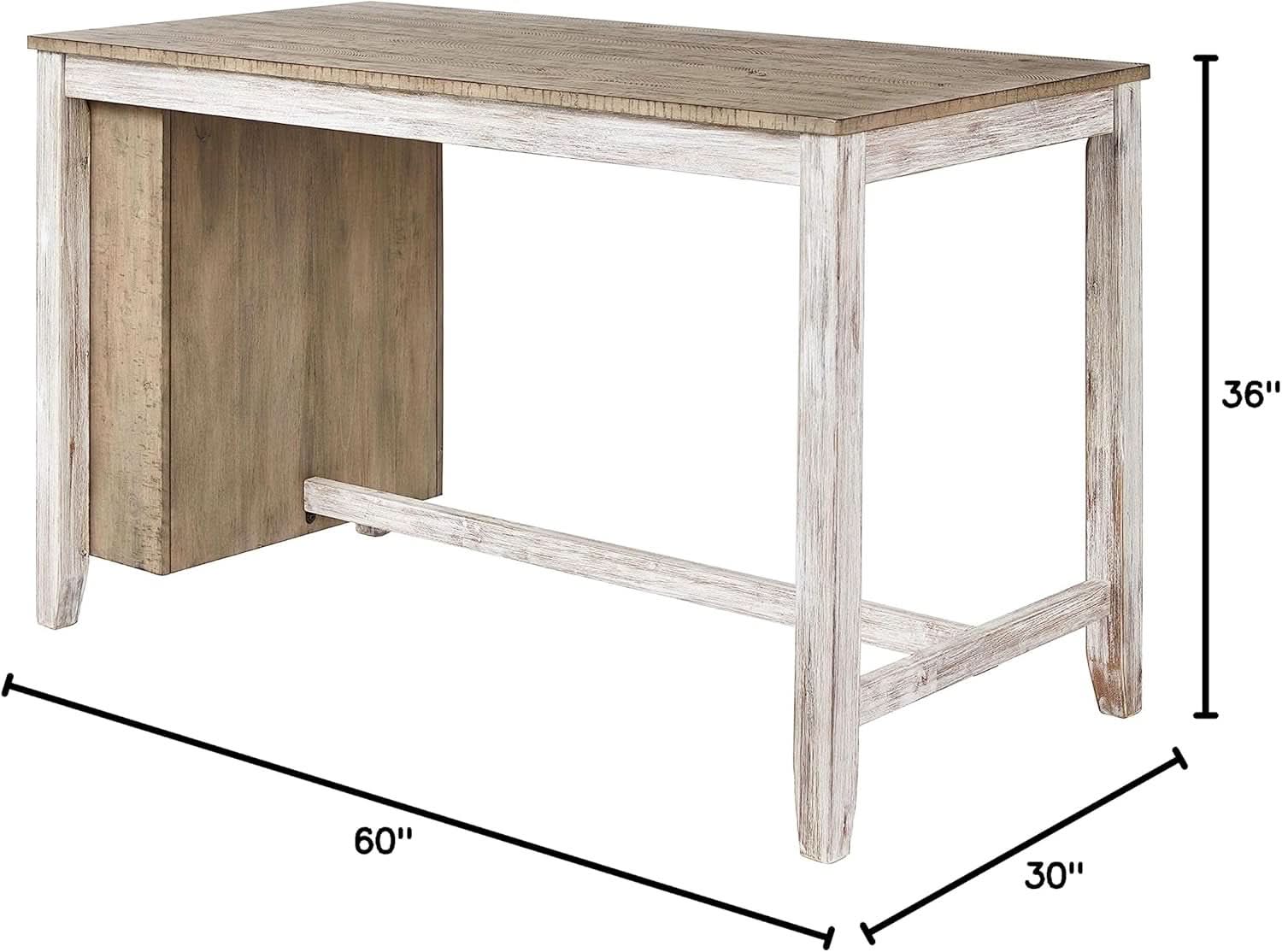 Skempton 36 Counter Height Dining Table With Wine Rack