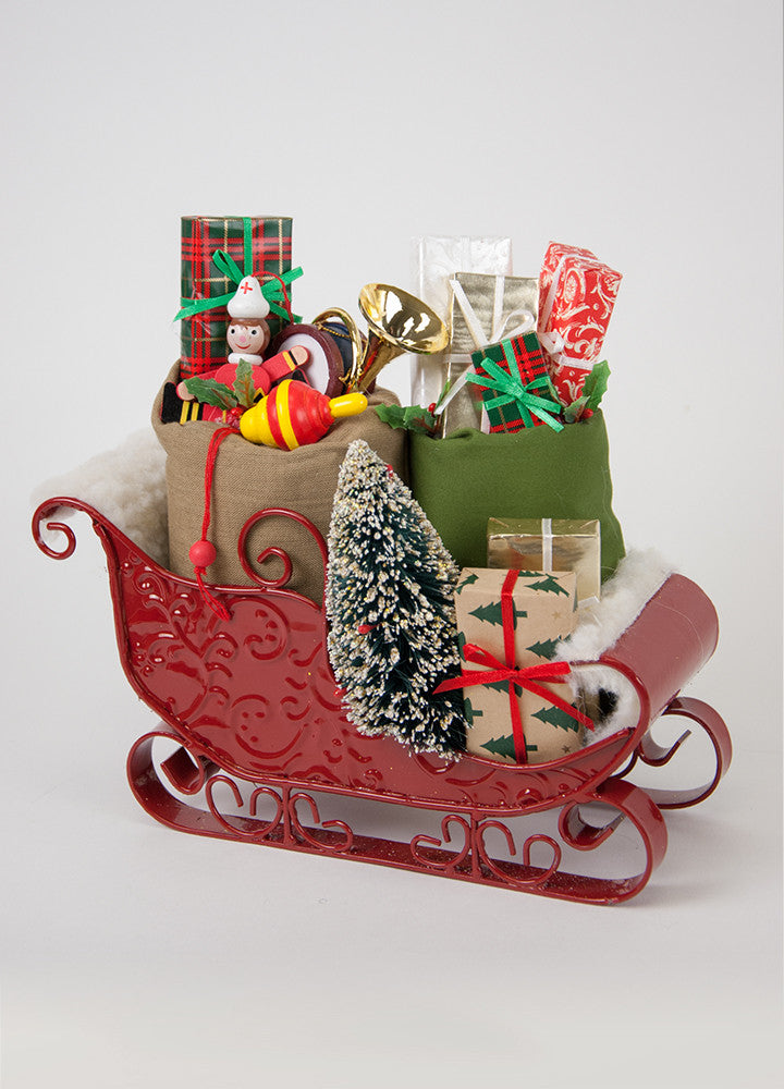 Sleigh Filled with Toys