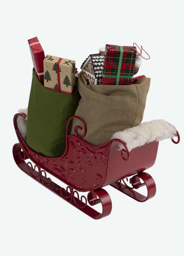 Sleigh Filled with Toys