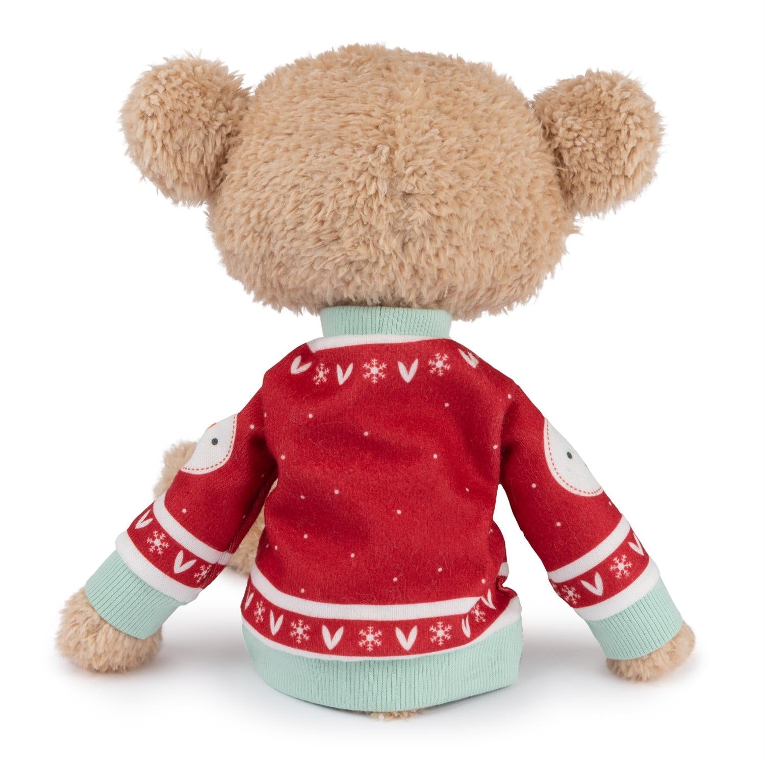 Sleigh Toothpick Bear with Holiday Sweater