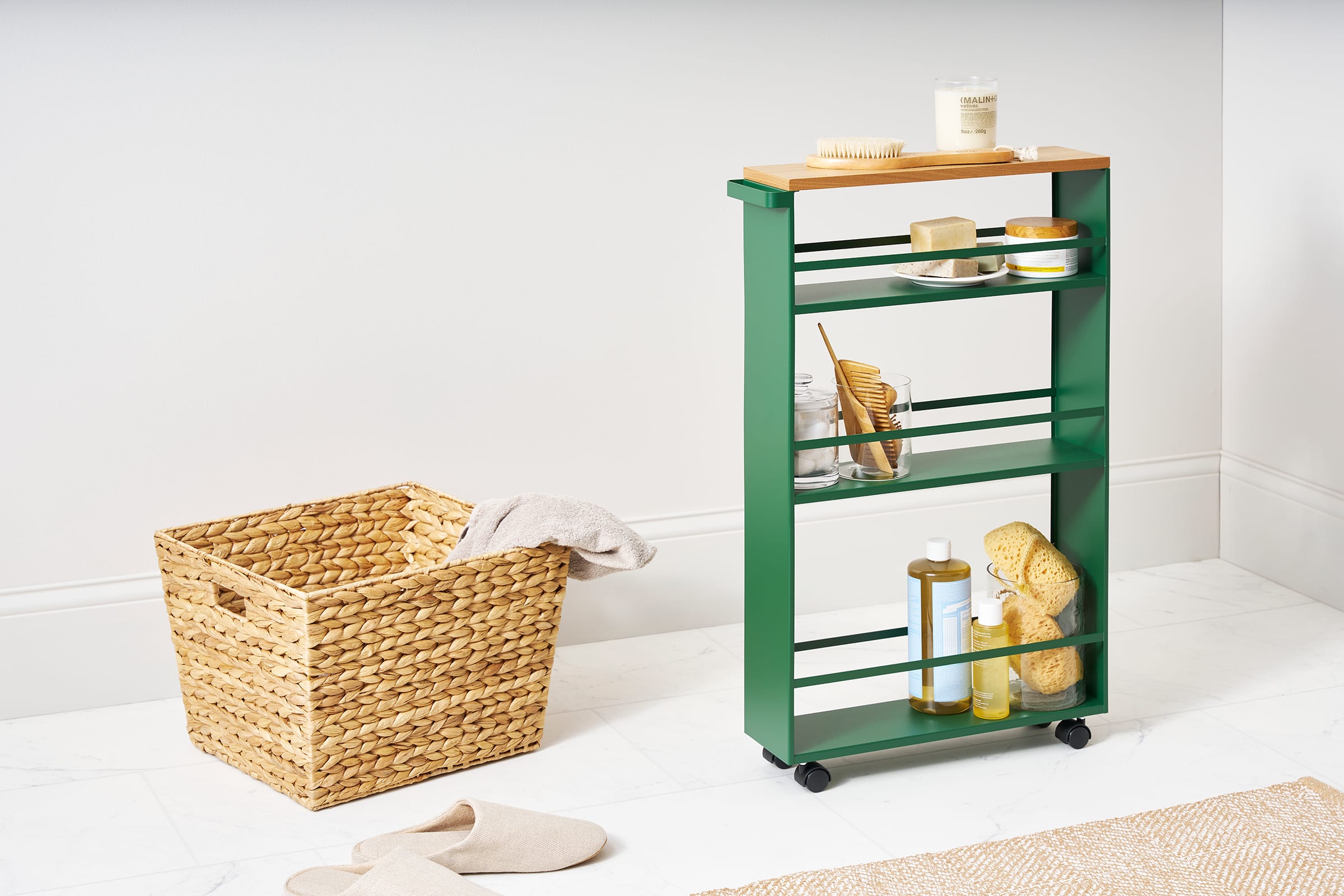 Slim Storage Cart (32" H) - Steel