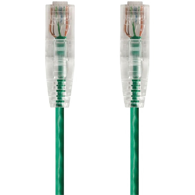 Slimrun Cat6 Utp Cable-10Ft Green