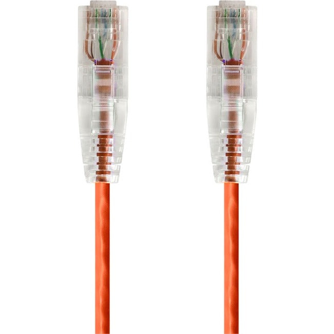 Slimrun Cat6 Utp Cable-14Ft Orange