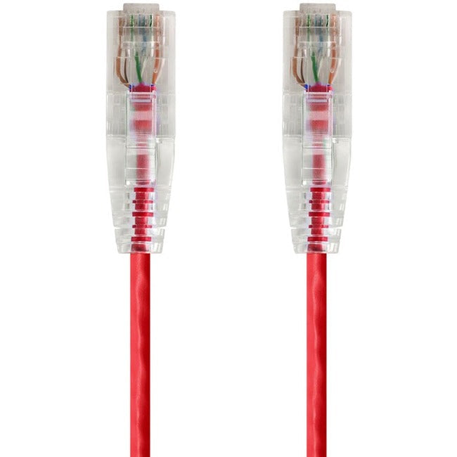 Slimrun Cat6 Utp Cable-14Ft Red