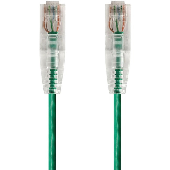 Slimrun Cat6 Utp Cable-2Ft Green
