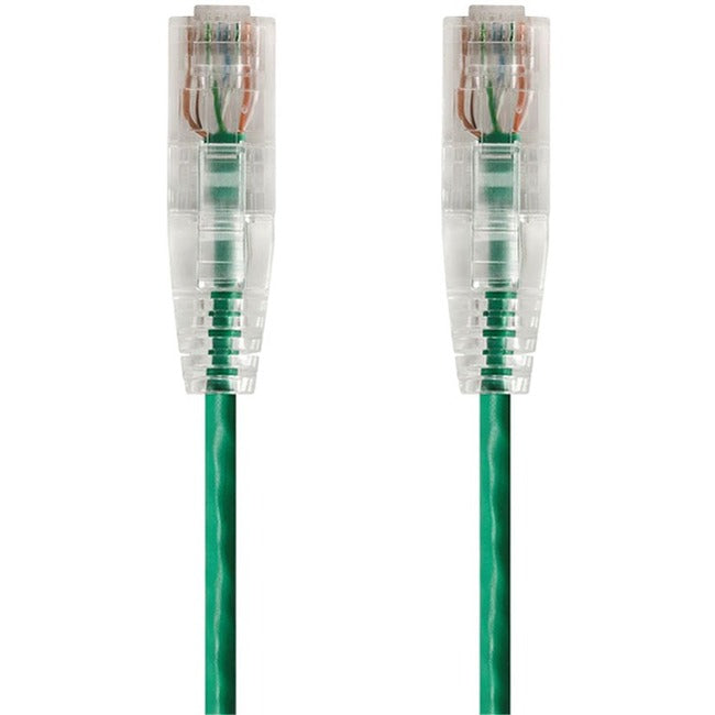 Slimrun Cat6 Utp Cable-3Ft Green