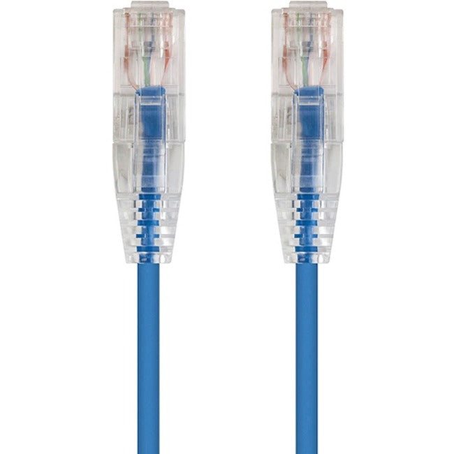 Slimrun Cat6 Utp Cable-7Ft Blue