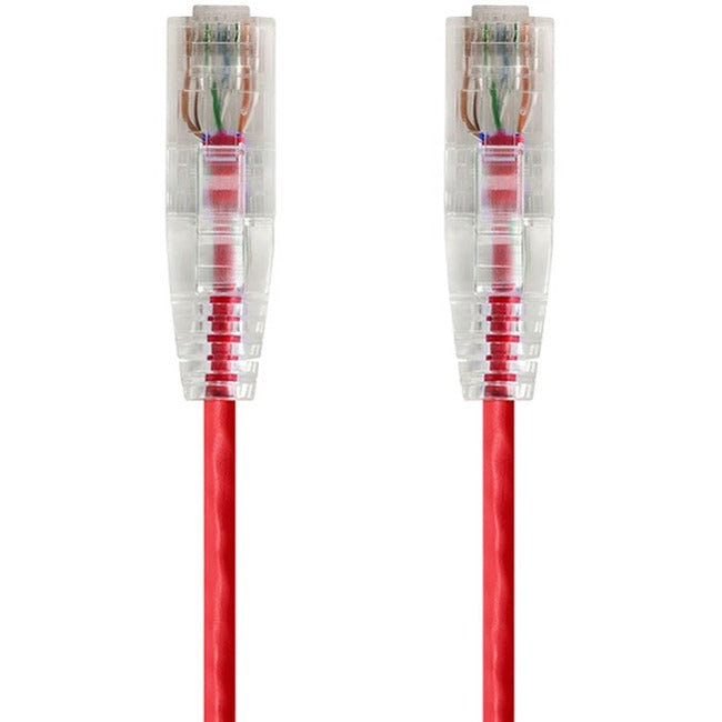 Slimrun Cat6 Utp Cable-7Ft Red